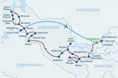 Карта маршрута