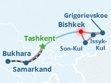 Тур по Кыргызстану и Узбекистану 1