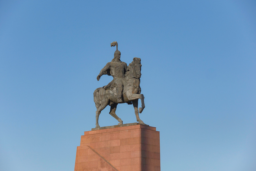 Manas Monument, Bishkek, Kyrgyzstan