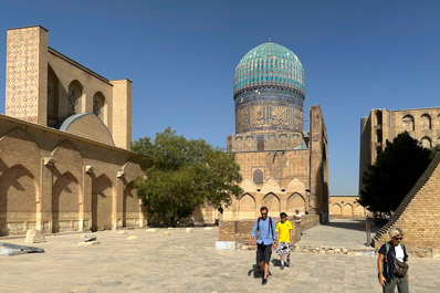 Bibi Khanum Mosque, Samarkand, Uzbekistan