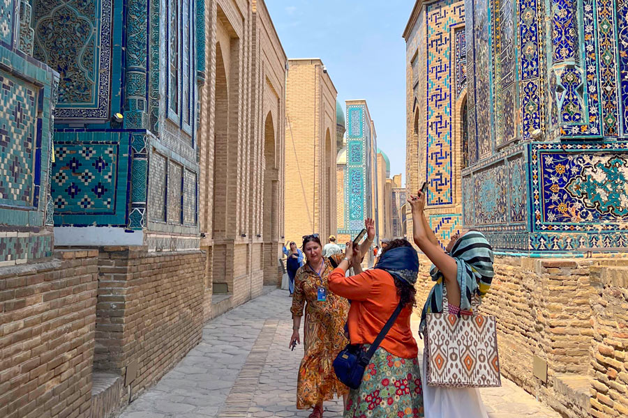 Shakhi-Zinda Necropolis, Samarkand