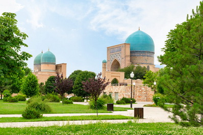 Dor-ut Tilovat Ensemble, Shakhrisabz, Uzbekistan
