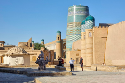 Kalta-Minor Minaret, Khiva, Uzbekistan