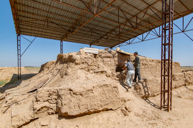 Buddhist Temple Karatepa, Termez, Uzbekistan