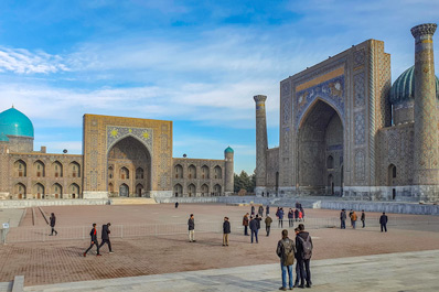 Registan Square, Samarkand, Uzbekistan
