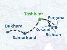 Uzbekistan Train Tour from Australia