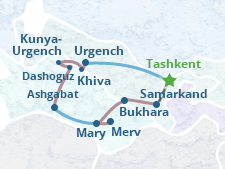 Usbekistan-Turkmenistan Tour - 1