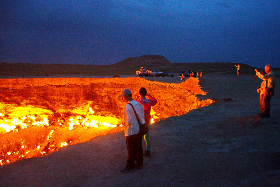 Krater von Derweze