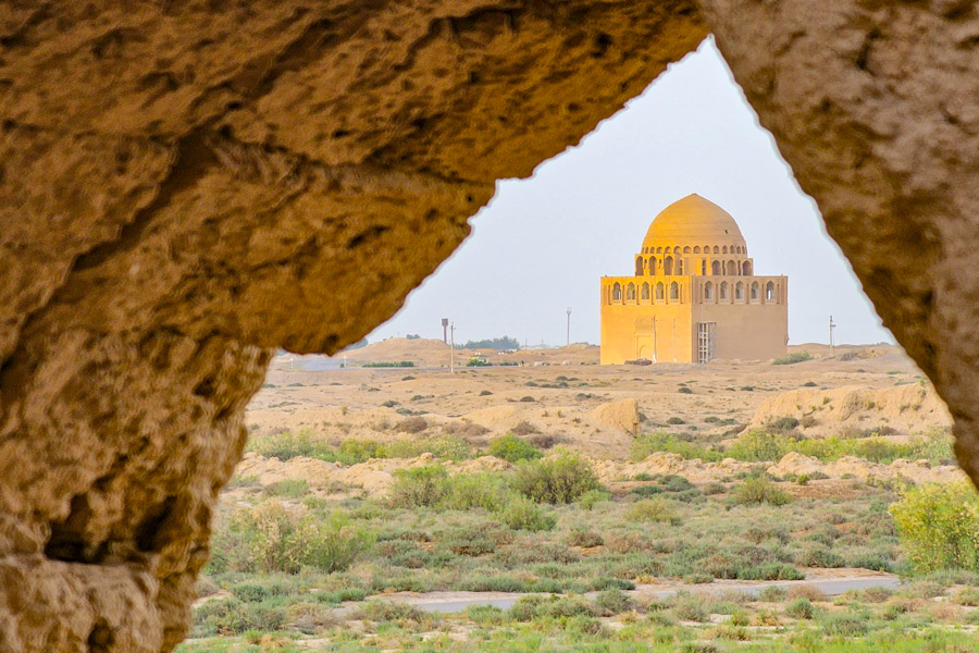 Mausoleo del sultán Sandzhar, Merv, Turkmenistán