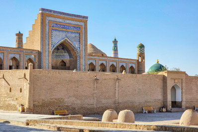 Madrasa Muhammad Rahim-khan, Jiva, Uzbekistán