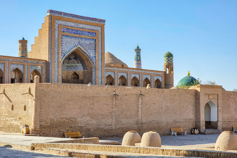 Madrasa Muhammad Rahim-khan, Jiva, Uzbekistán
