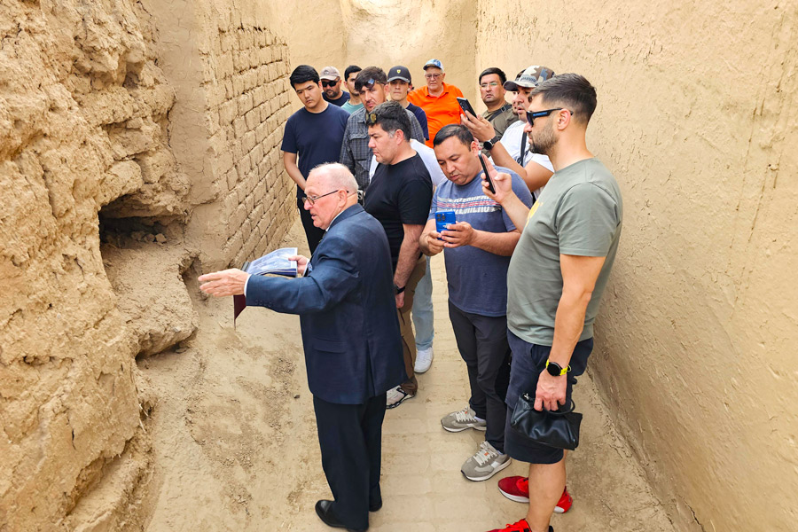 La antigua Nisa, cerca de Ashgabat, Turkmenistán