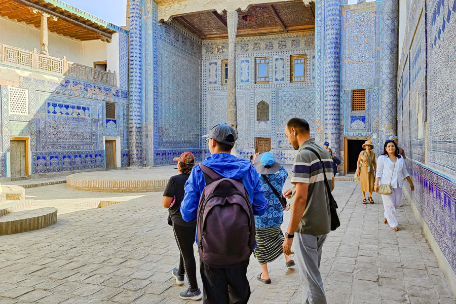 Palacio Tash-Khovli, Jiva, Uzbekistán