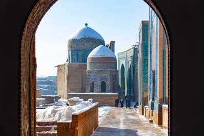 Shakhi-Zinda Necropolis, Samarkand