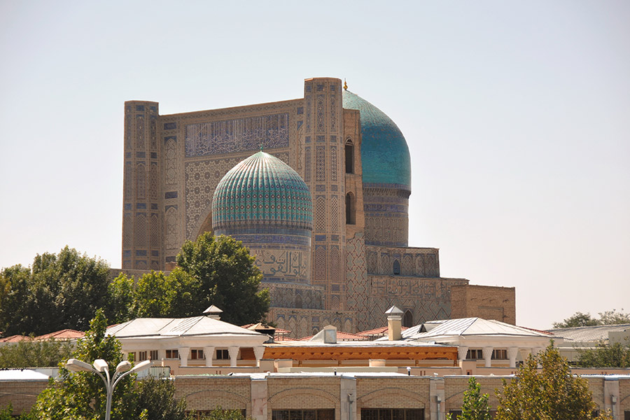 Bibi-Khanum Moschee, Samarkand