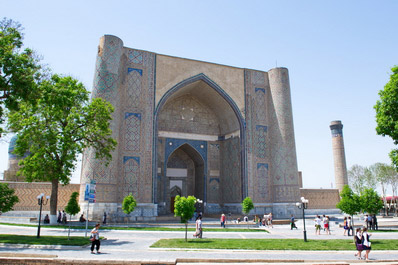 Bibi Khanum Moschee, Samarkand