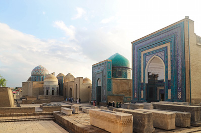 Shakhi-Zinda Nekropole, Samarkand