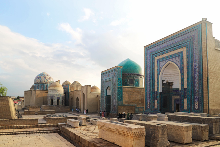 Shakhi-Zinda Nekropole, Samarkand