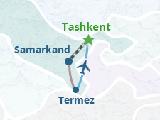Tour map
