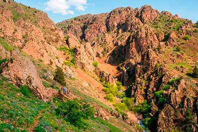Pigeon Gorge, Yangiabad