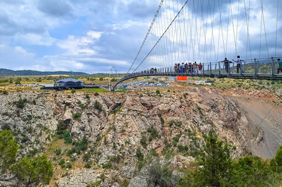 Zaamin Suspension Bridge