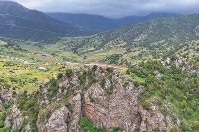 Panoramic View of Zaamin National Park