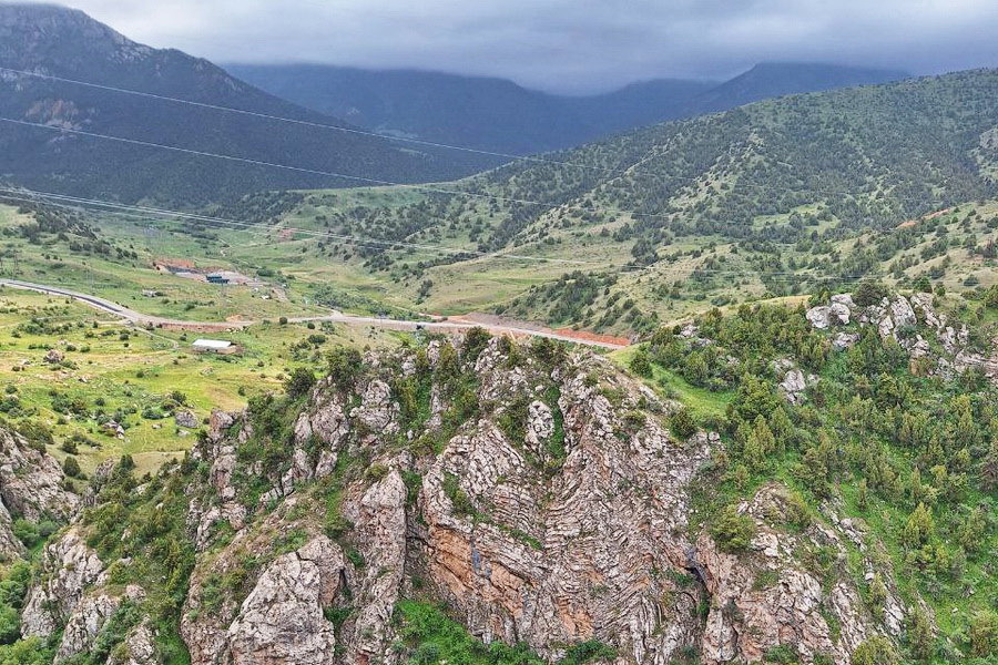 Panoramic View of Zaamin National Park