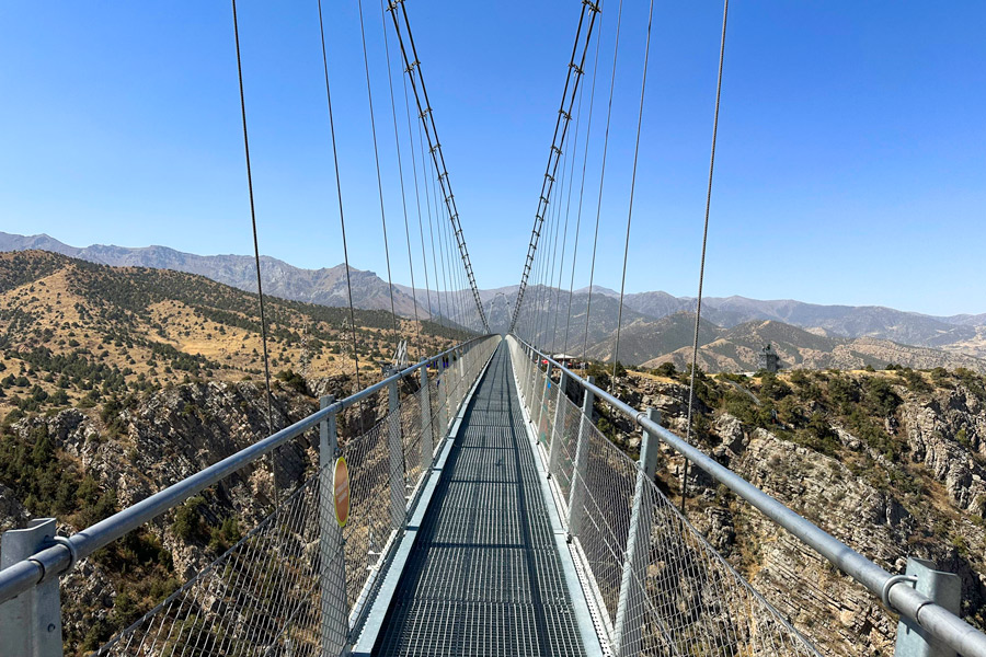 Zaamin Suspension Bridge