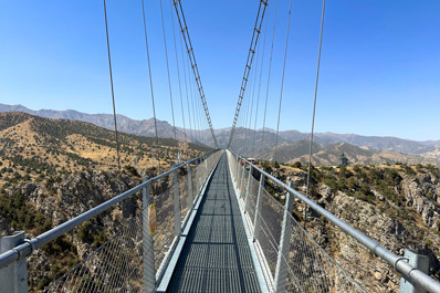 Zaamin Suspension Bridge
