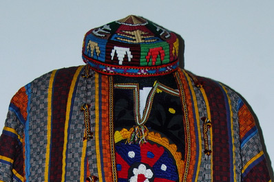 Gorro uzbeko tradicional