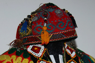Traditional uzbek cap