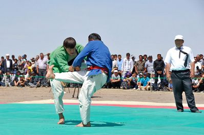 Kurash in Uzbekistan