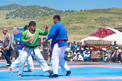 Kurash in Uzbekistan