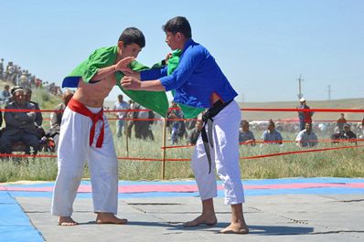 Kurash in Uzbekistan