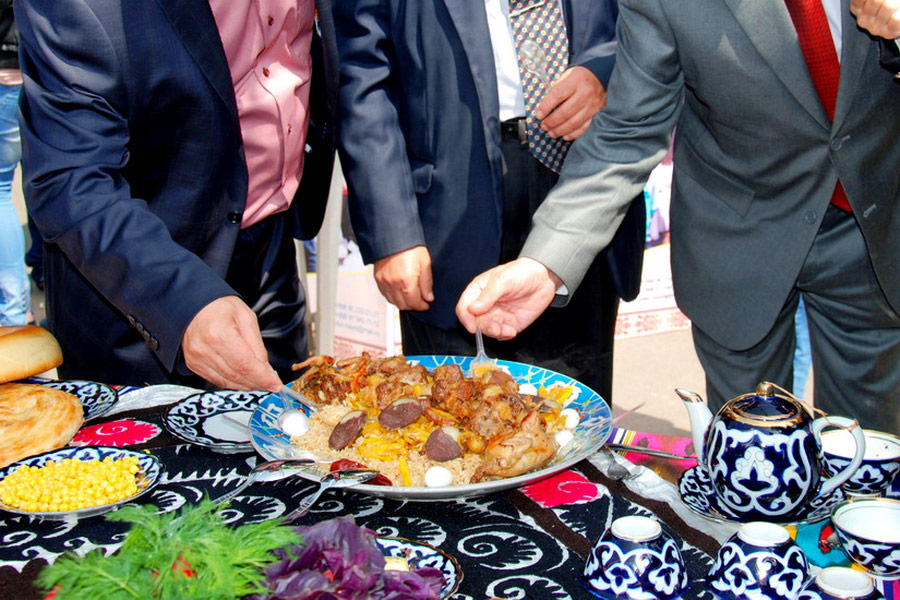 Pilaf du matin en Ouzbékistan