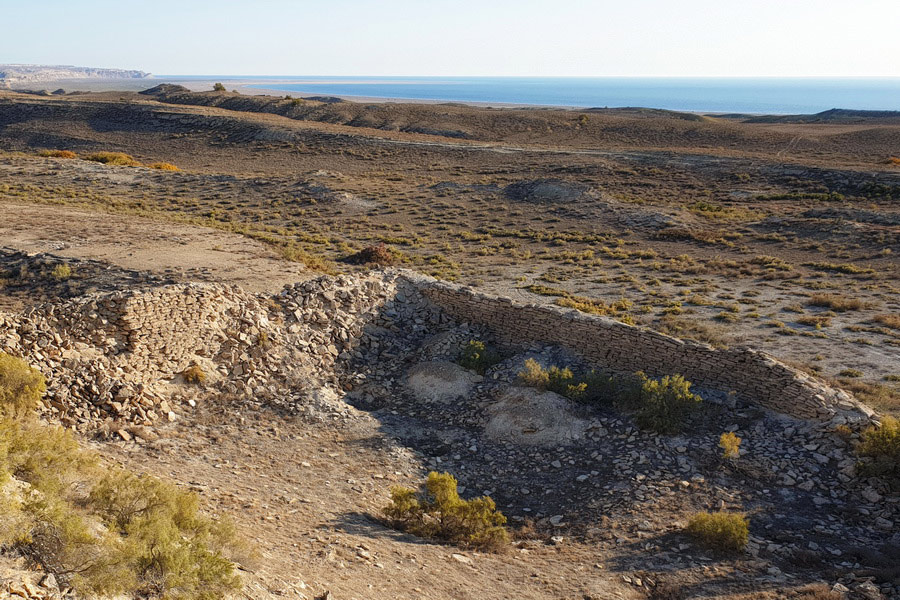 Kurgancha-Kala, Meseta de Ustyurt