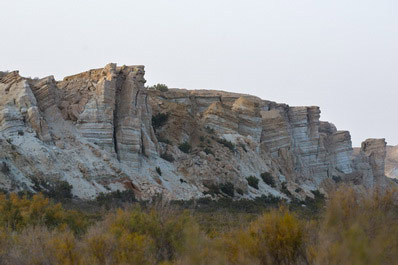 ウスチュルト台地、ウズベキスタン