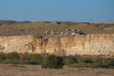Meseta de Ustyurt, Uzbekistán