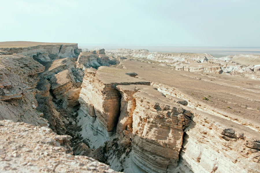 Les circuits au plateau Oust-Ourt, Ouzbekistan