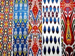 Traditional Uzbek fabrics