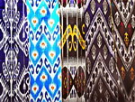 Traditional Uzbek fabrics