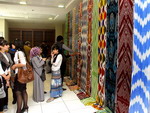 Traditional Uzbek fabrics