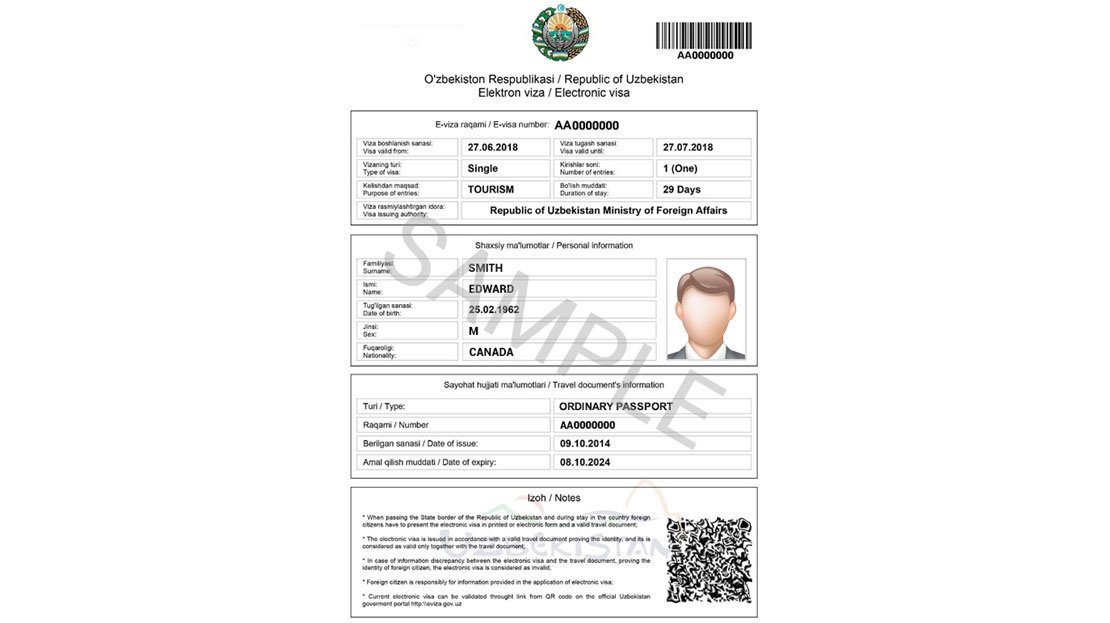 Uzbekistan E-Visa Guide Uzbekistan E-Visa Guide