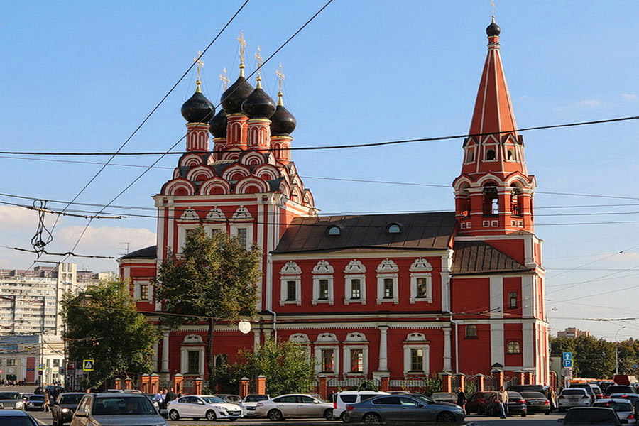 L'Eglise de St. Nicolas à Bolvanovka, Moscou