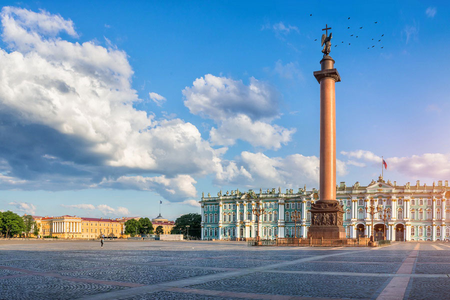 Александрийский столп, Санкт-Петербург