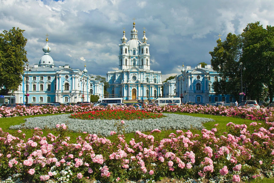 Smolny Cathedral, Saint-Petersburg