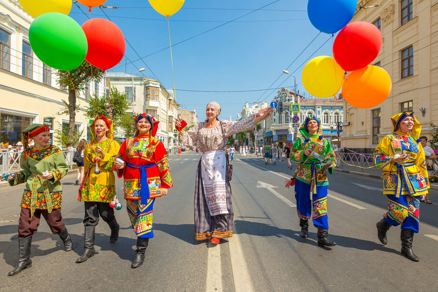 Festivals nationaux en Russie