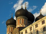 The domes of the Izmailovo Church