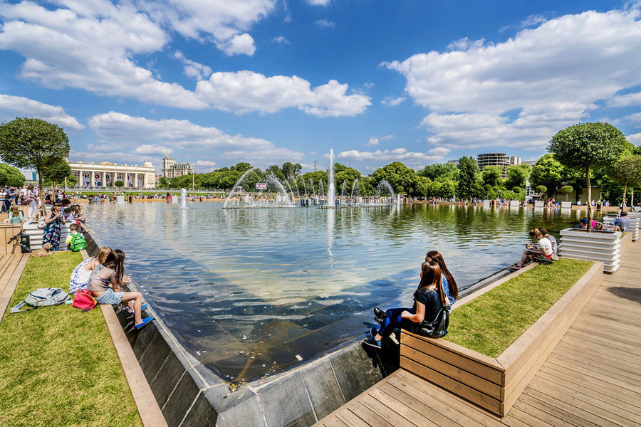 Le Parc centrale de la culture et du répos de M.Gorky