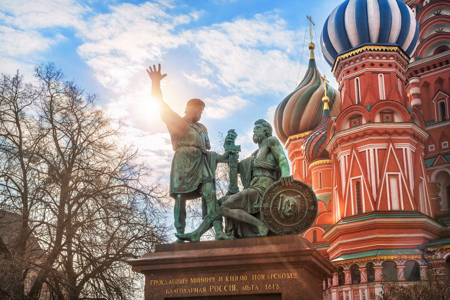 Monument to Minin and Pozharsky, Moscow